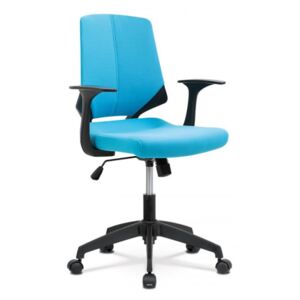 Kancelárska stolička KA-R204 BLUE modrá / čierna Autronic
