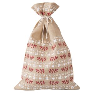 Jutová vianočné taška - 50 * 80 cm
