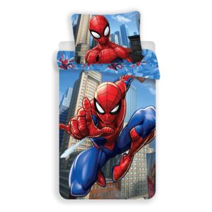 Jerry Fabrics ,Spiderman Blue 02 ,140x200/70x90 cm
