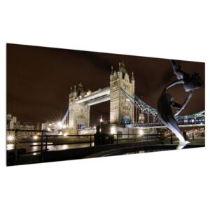Obraz Londýna - Tower Bridge (120x50 cm)