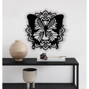 Drevené obraz na stenu mandala - Motýľ