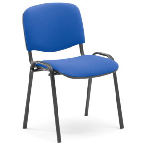 Konferenčná stolička Nelson, modrá / čierna