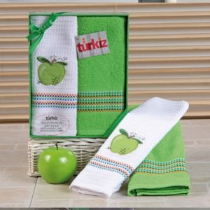 Darčeková súprava uteráka a utierky Mimosa jablko barevna