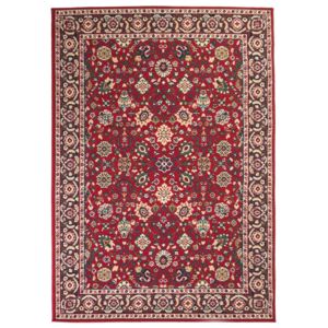 Orientálny koberec, perzský dizajn 80x150 cm, červený/béžový