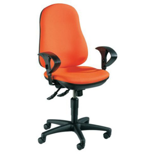 Kancelárska stolička Support, oranžová