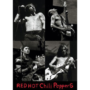 Plagát, Obraz - Red hot chili peppers Live, (61 x 91,5 cm)