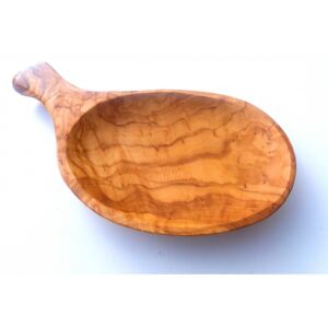 Servírovací doštička na krájanie / miska z olivového dreva 23 cm