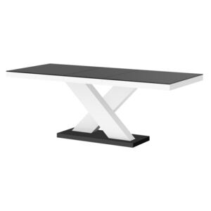 Hubertus Konferenčný stolík XENON MINI MAT Farba: čierna/biela