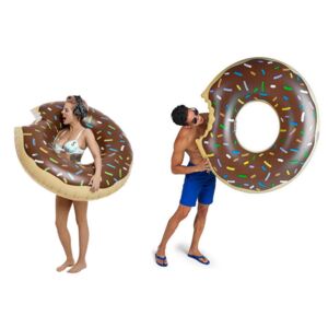 B2B Obrie nafukovacie Donut 100 cm, hnedá