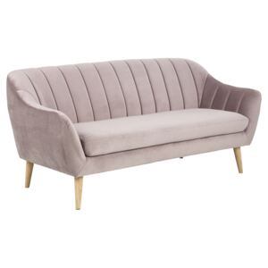 Luxusná sedačka Niria svetlo ružová
