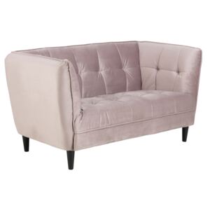 Luxusná sedačka Nixie, svetlo ružová 2