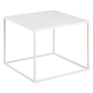Elegantný konferenčný stolík Addax, 60 cm, biela