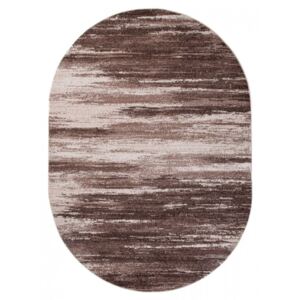 Kusový koberec Gobi hnedý ovál 2, Velikosti 140x190cm