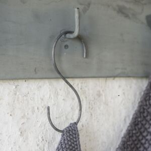 Kovový háček S-hook Grey Zinc 10cm