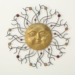 Slnko (Kovová dekorácia na stenu)