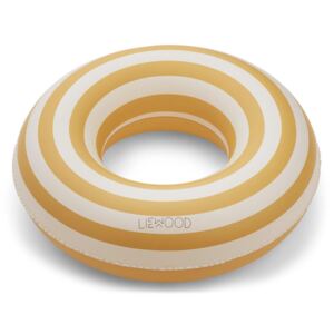 Nafukovací kruh Stripe Yellow Creme - 45cm