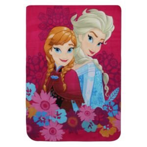Disney Flísová deka pre dievča Frozen 2 "Flower" - 100 x 140 cm