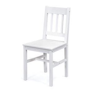 Jedálenská stolička PALMIRO biely lak