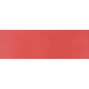 Dekor Rako Tendence červená 20x60 cm, pololesk WADVE053.1