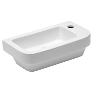 Umývadielko Glacera Bigio 45x24 cm, otvor pre batériu vpravo BG4626
