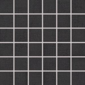 Mozaika Rako Tendence čierna 30x30 cm, pololesk WDM06052.1