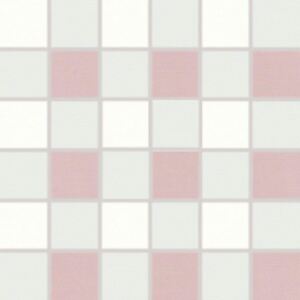 Mozaika Rako Tendence bielofialová 30x30 cm, pololesk WDM06155.1