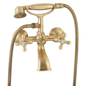 Vaňová batéria nástenná Paffoni Ricordi so sprchovacím setom, 150 mm IR023BR