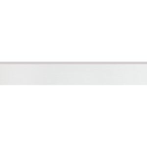 Sokel Rako Fashion biela 10x60 cm, mat, rektifikovaná DSAS4622.1