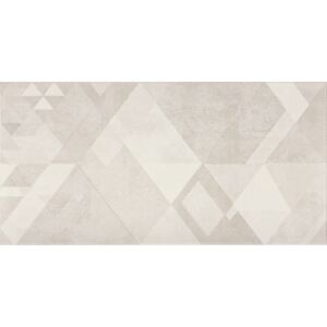 Dekor Rako Triangle šedá 20x40 cm, mat WITMB048.1
