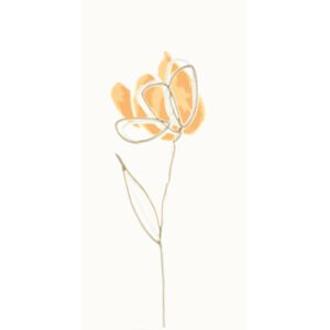 Dekor Rako Tulip oranžová 20x40 cm, lesk WITMB009.1