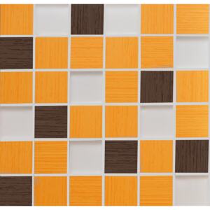 Mozaika Fineza Via veneto arancio bruno 30x30 cm, mat GDM05066.1