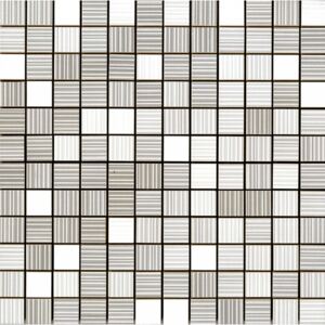 Mozaika Fineza Vibrazioni graphite 30x30 cm, lesk WDM02021.1