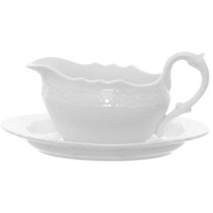 Porcelánová nádoba na omáčku s tanierikom Kasanova Gravy