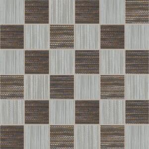 Mozaika Dom Canvas grey/black 33x33 cm, mat DCAM47