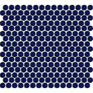 Premium Mosaic Keram.mozaika kolečka modrá pr.1,9cm MOS19DBL