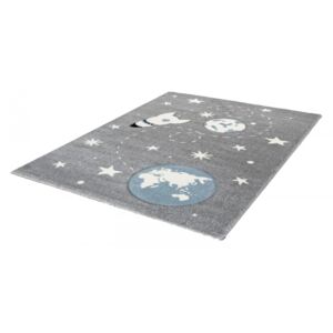 1,20 x 1,70 m - Detský kusový koberec vesmír Amigo 330