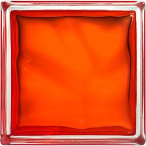 Glassblocks Luxfera 19x19 cm, orange 1908WOR