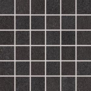 Mozaika Rako Unistone čierna 30x30 cm, mat, rektifikovaná DDM06613.1