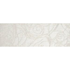 Dekor Azulejo Metalic blanco 25x75 cm, lesk DMETALICBL