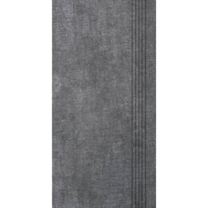 Schodovka Multi Tahiti tmavo šedá 30x60 cm, mat DCPSE514.1