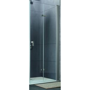 Sprchové dvere Huppe Design Pure skladací 90 cm, sklo číre, chróm profil DPUSD90190CRTP