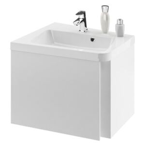 Skrinka pod umývadlo Ravak 10° 65 cm, biela, ľavé otváranie SD10650LBI