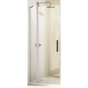 Sprchové dvere Huppe Design Elegance jednokrídlové 80 cm, sklo číre, chróm profil DEL280190CRT