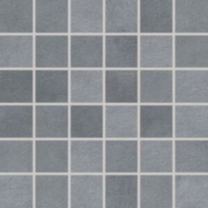 Mozaika Rako Extra tmavo šedá 30x30 cm, mat, rektifikovaná FINEZA51301