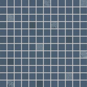 Mozaika Rako Up tmavo modrá 30x30 cm, lesk, rektifikovaná FINEZA51622