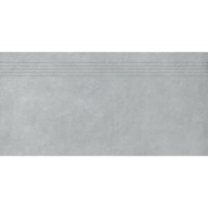 Schodovka Rako Extra svetlo šedá 40x80 cm, mat, rektifikovaná FINEZA52391