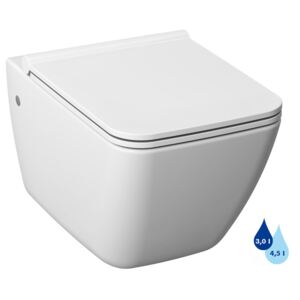 Závesné WC so sedadlom softclose Jika Cube Way, zadný odpad, 54cm SIKOSJPU20423