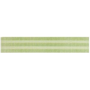 Listela Rako Remix zelená 5x25 cm, lesk WLAH5018.1