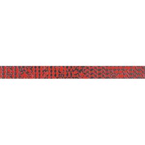 Listela Rako Trinity červená 3,5x40 cm, lesk FINEZA46574