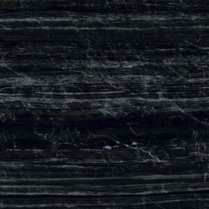 Dlažba Graniti Fiandre Marmi Maximum Nero Supremo 75x75 cm, leštená, rektifikovaná MML29677